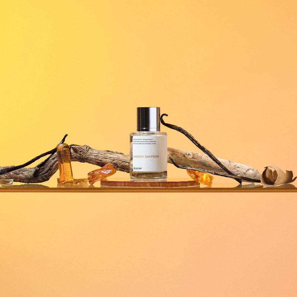 Dossier - Ambery Vanilla 1.7Oz (50ml) - Eau de Parfum - Inspired by Y S.L's B.lack O.pium - Long-lasting Fragrance - Feminine