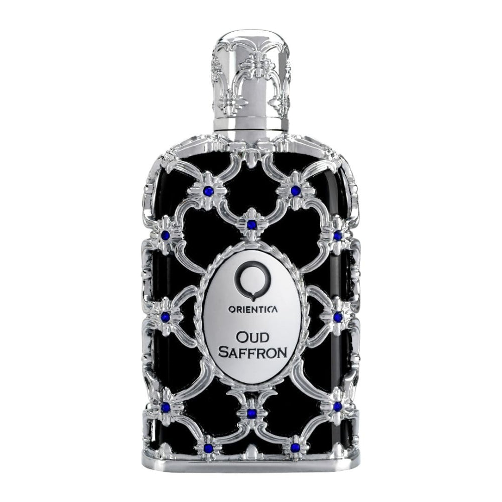 Orientica Luxury Collection Oud Saffron Eau De Parfum - Oriental, Vanilla, Saffron, Woody, Patchouli, Musk, Agar Wood - Arabic Perfume for Men & Women